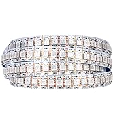 SEZO WS2812B LED Strip Light 3.3FT/1M Individually Addressable Programmable 5050SMD Digital RGB A...