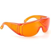 JMU Dental Safety Glasses1 Pack, Teeth Whitening Curing Light Glasses, Dental Eyewear LED Protect...