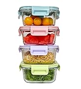 R.repad yay Small Square Glass Food Storage Containers 2cup Square Glass Food Storage Containers