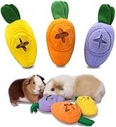 3Pcs Guinea Pig Forage Toys, Guinea Pig Toys Enrichment for Boredom, Washable Puzzle Feed Game Sl...