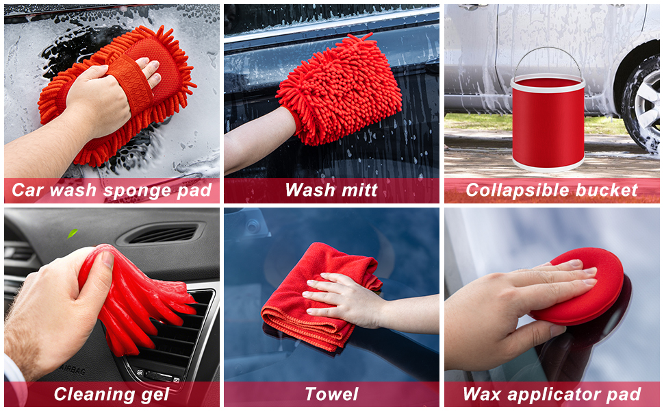 wash kit for car