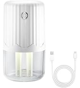 Small Humidifier,400ml Bedroom Night Lights Humidifiers Silent Operation with Colorful Night Ligh...