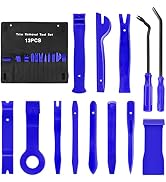 GOOACC 13PCS Nylon Trim Removal Tool Set for Bumper Fastener Rivet Clips Car Door Clip Panel Audi...