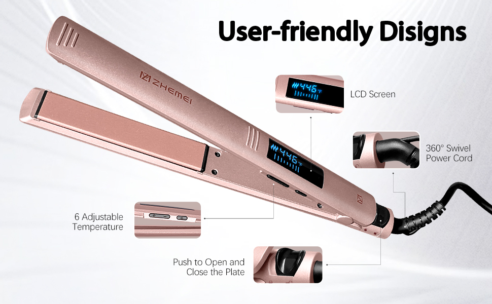 hair straightener flat iron
