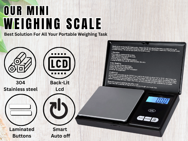 Weigh Gram 500g Digital Pocket Gram Scale