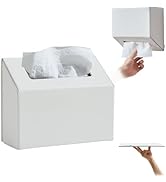 Cloudever Hand Towel Box Cover Holder, No Drill Installation & Damage-Free Adhesive Backing for W...