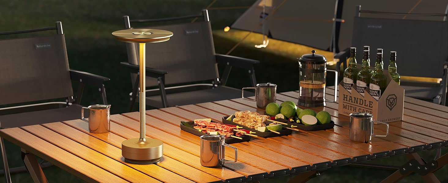 Picnic table lamp