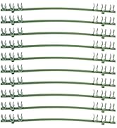 DOITOOL Adjustable Plastic Cucumber Support Buckle for Garden Trellis Climbing Vine Plant Stakes ...