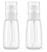 QIHANS 2 Pack Spray Bottles 2oz/60ml, Leak Proof Fine Mist Small Empty Spray Bottles, Portable Re...