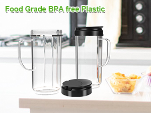 2 Pack Magic Bullet Blender Cups