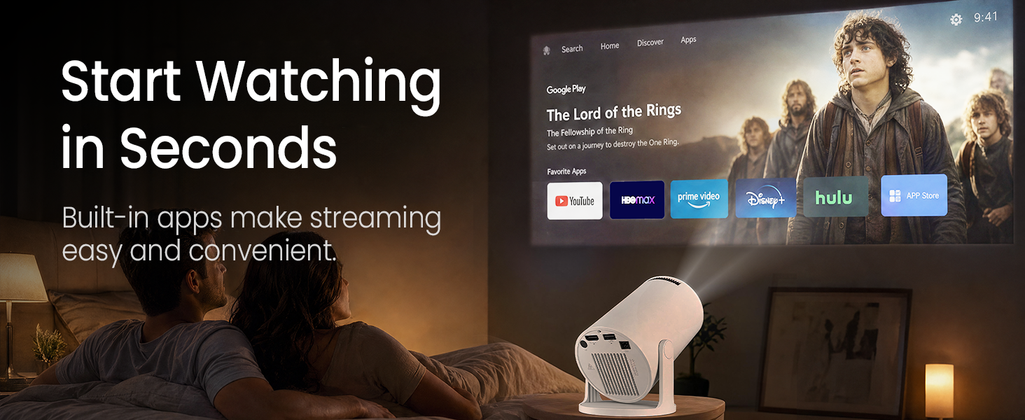 Projector for Bedroom