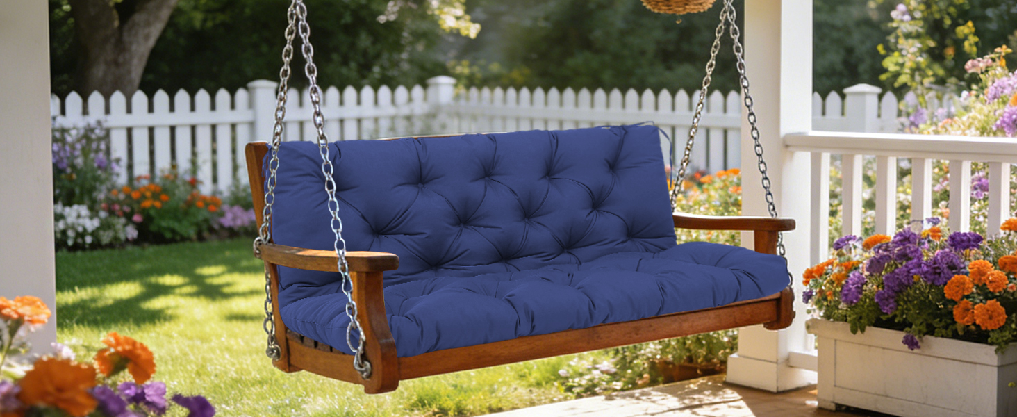 3 seat swing cushion replacement