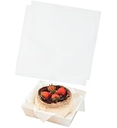 Roppolo White Waxed Deli Paper Sheets, 100 Pcs 7 * 7 Inch Food Basket Wrap for Sandwiches, Burger...