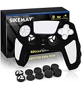 SIKEMAY PS5 Controller Skin, Anti-Slip Thicken Silicone Protective Cover Case Perfectly Compatibl...