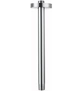 Nuodan 12 Inches Shower Arm with Flange, Replacement of Ceiling Mounted Straight Arm, Suitable Fo...