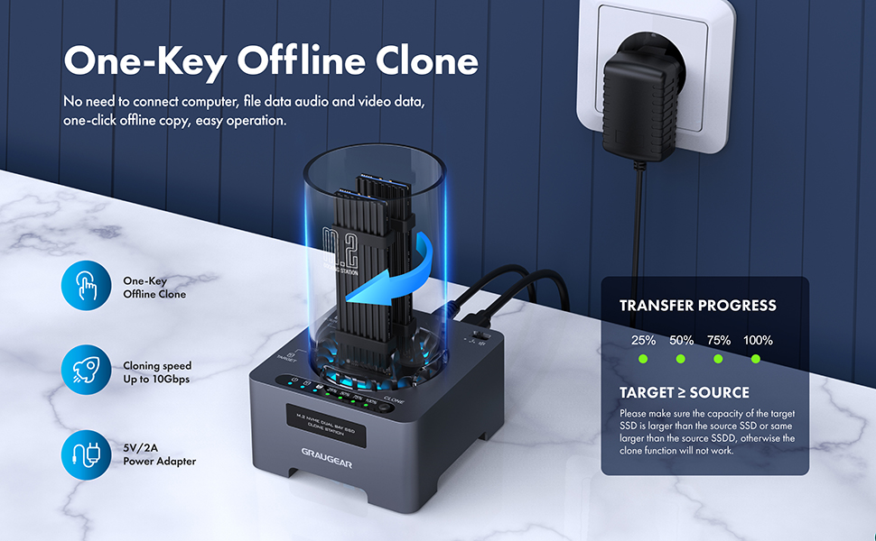 Does it support offline cloning?