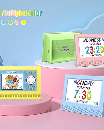 Kids Digital Alarm Clock Colorful