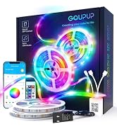 GUPUP LED Strip Lights,Rope Lights,Bluetooth APP Control,Color Changing Light Strip,Lights sync w...