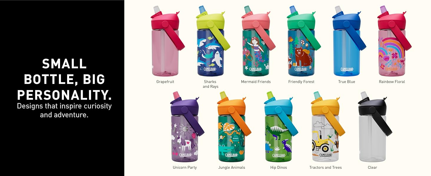 Thrive Flip Straw Kids Tritan Renew Water Bottle Collection