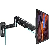 MOUNT PRO Single Monitor Wall Mount for 13 to 32 Inch Computer Screens, Gas Spring Wall Monitor A...