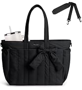 MOSISO Bow Tote Bag for Women 15.6 inch, 15-16 inch Large Capacity Laptop Bags Handbag Tote Bag f...