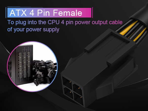 ATX 4 Pin cable