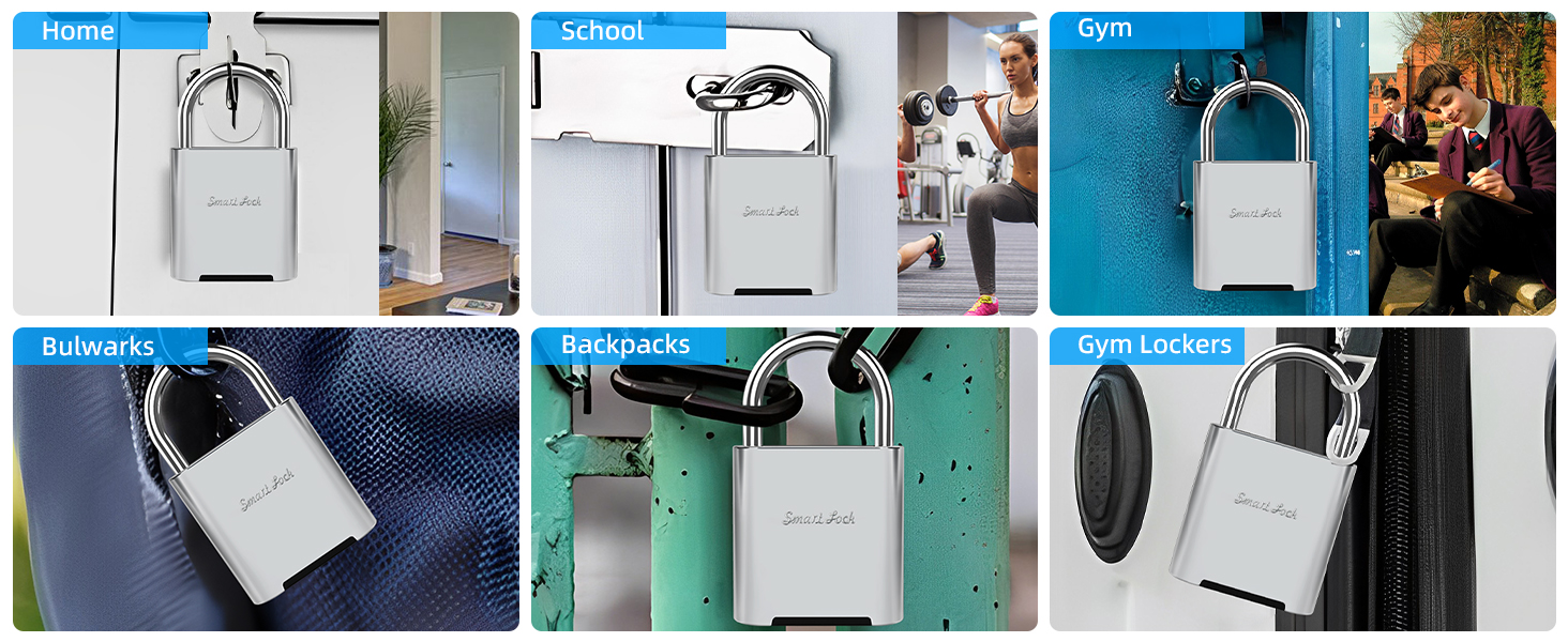 Fingerprint padlock