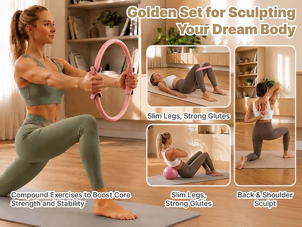 Pilates Ring Set