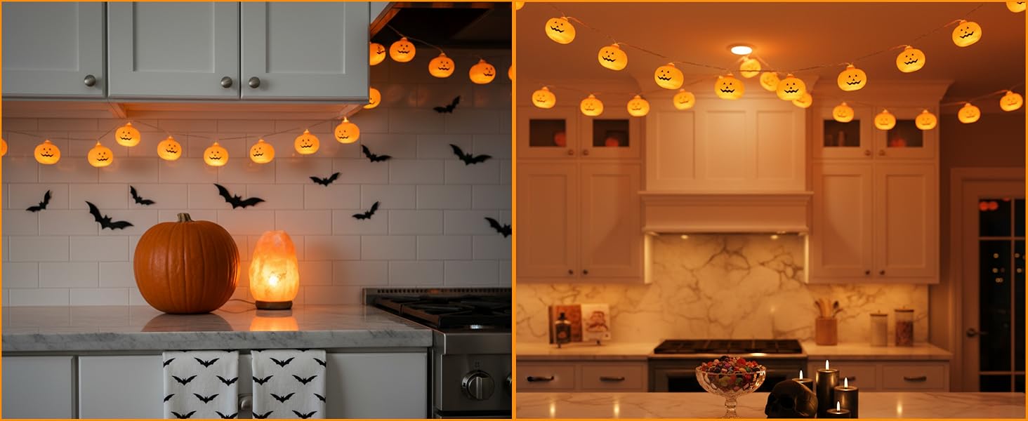 Halloween Kitchen & Cabinet Decor