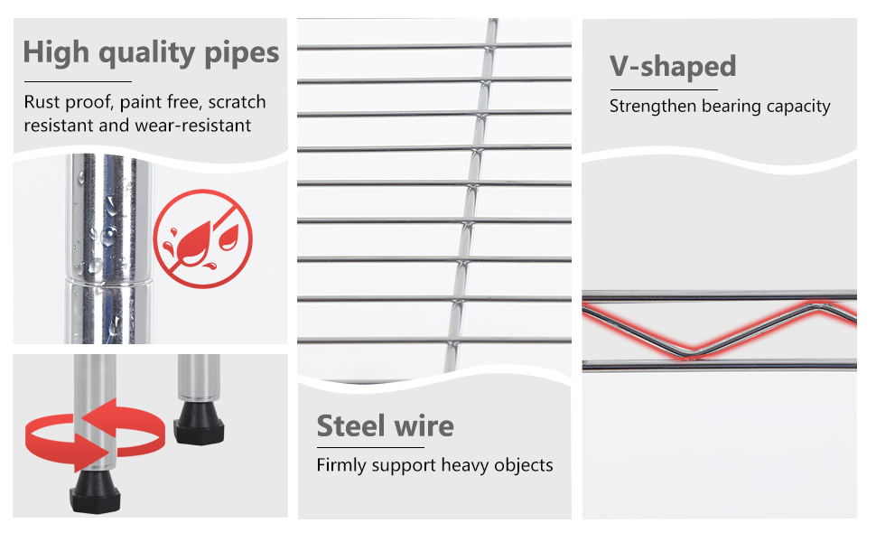 wire shelving
