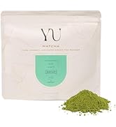 Yu Tea Organic Decaf Matcha Powder Ceremonial Grade | Rich in Antioxidants & L-Theanine, Low Caff...