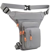 Thigh Bag for Women & Men - Waterproof Crossbody Fanny Pack with Adjustable Straps, Outdoor Leg B...