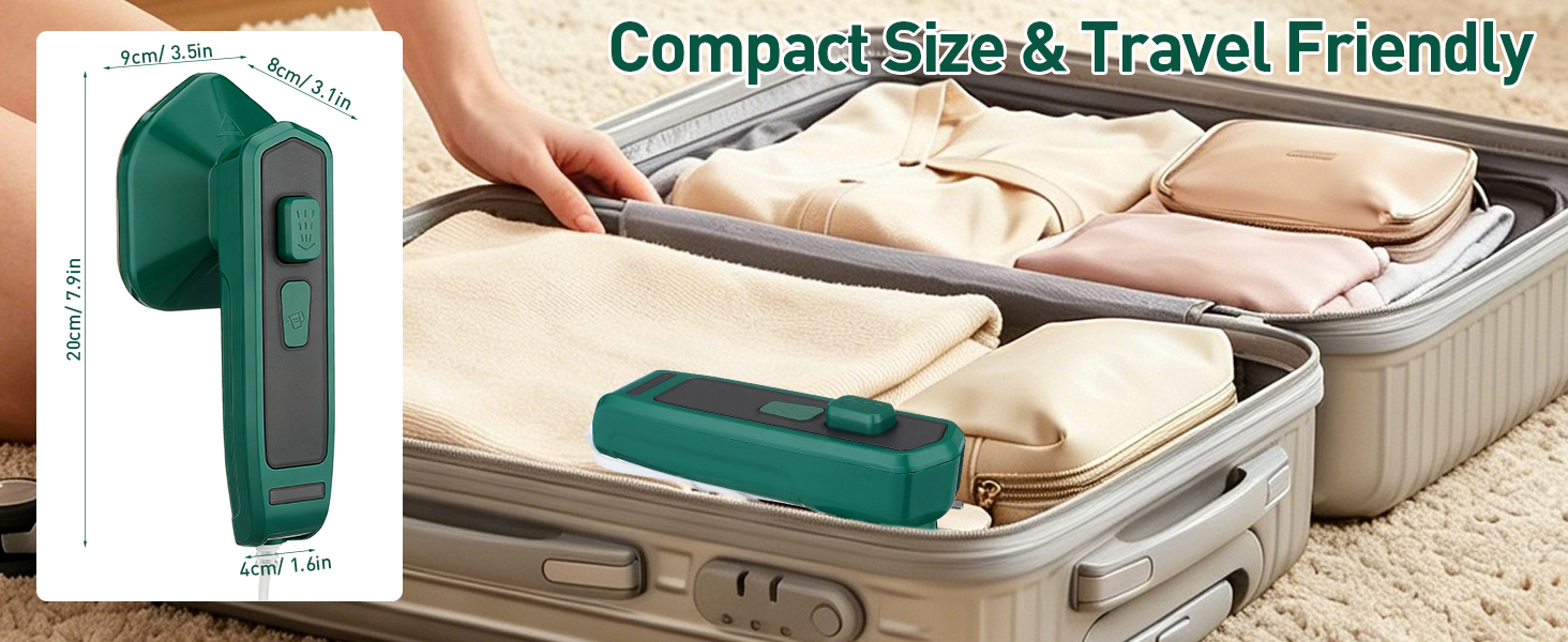 mini steamer iron for clothes