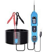 Power Circuit Probe Tester,6-24V DC Circuit Tester Automotive,12 Volt Test Light,Fuse & Voltage T...