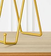 plate stand gold