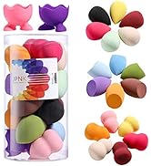 JPNK Makeup Sponge Set 18 Pcs Set Beauty Sponge Foundation Blending Latex-free Sponge with 2 Pcs ...