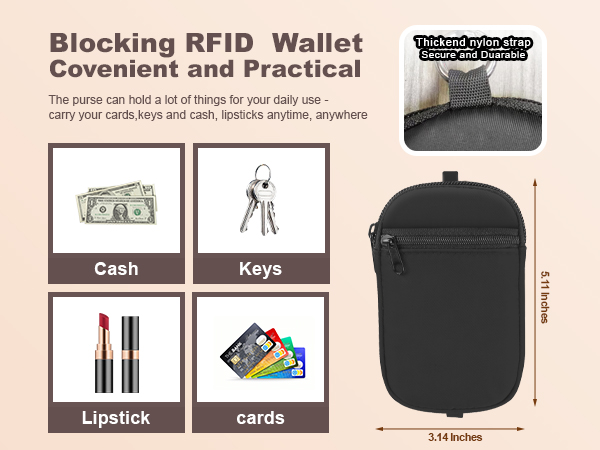 clip and go strap with wallet for phone