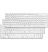 FENIFOX Official Replacement Keyboard Skin (3-Pack) - Clear, Dustproof Silicone Cover for Compati...