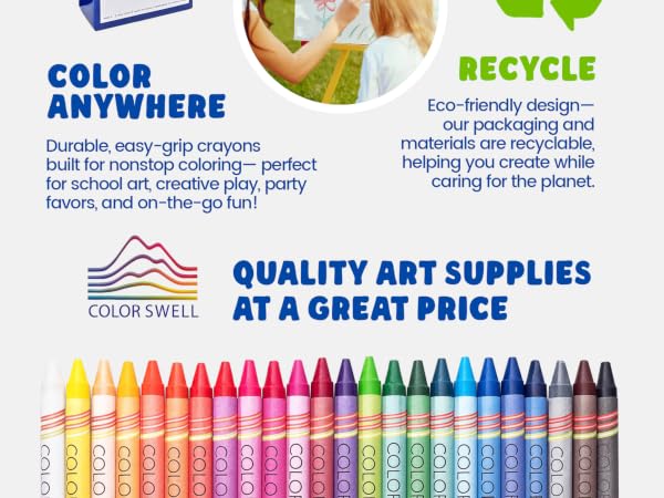 big pack of crayons crayon sets for kids ages 8-12 crayons for return gifts