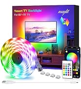 maylit TV LED Backlight for 65-75in TVs, App and Remote Control LED Lights for TV, RGB TV Lights ...
