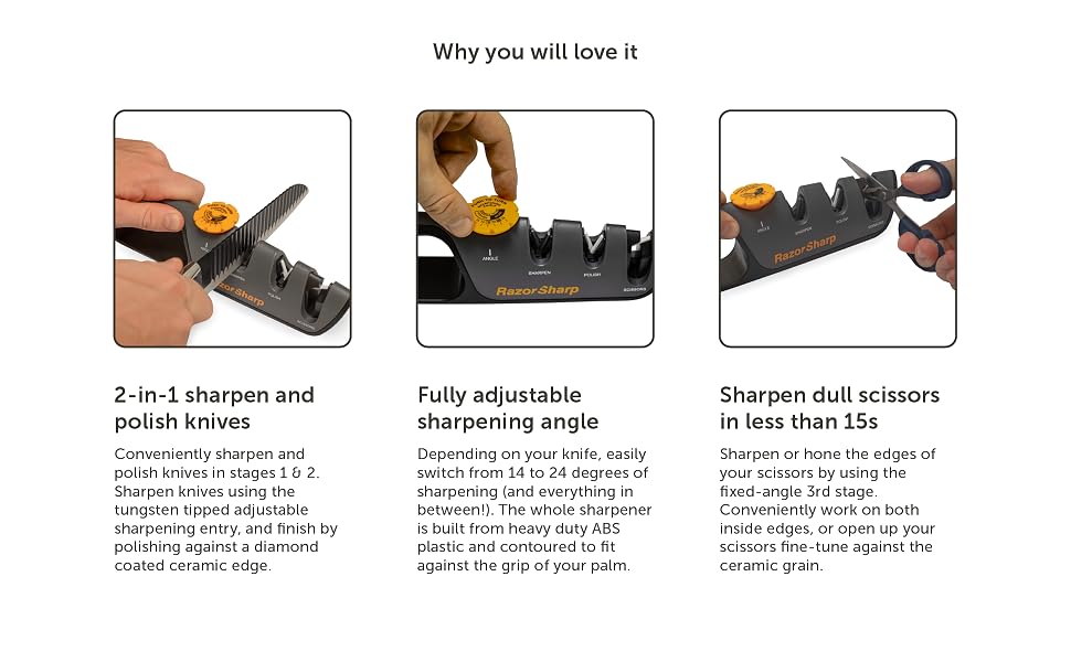How to sharpen knives knife