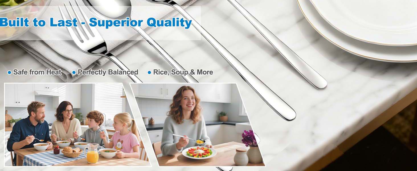 6 12 tablespoons large spoons big spoons suitable for daily use