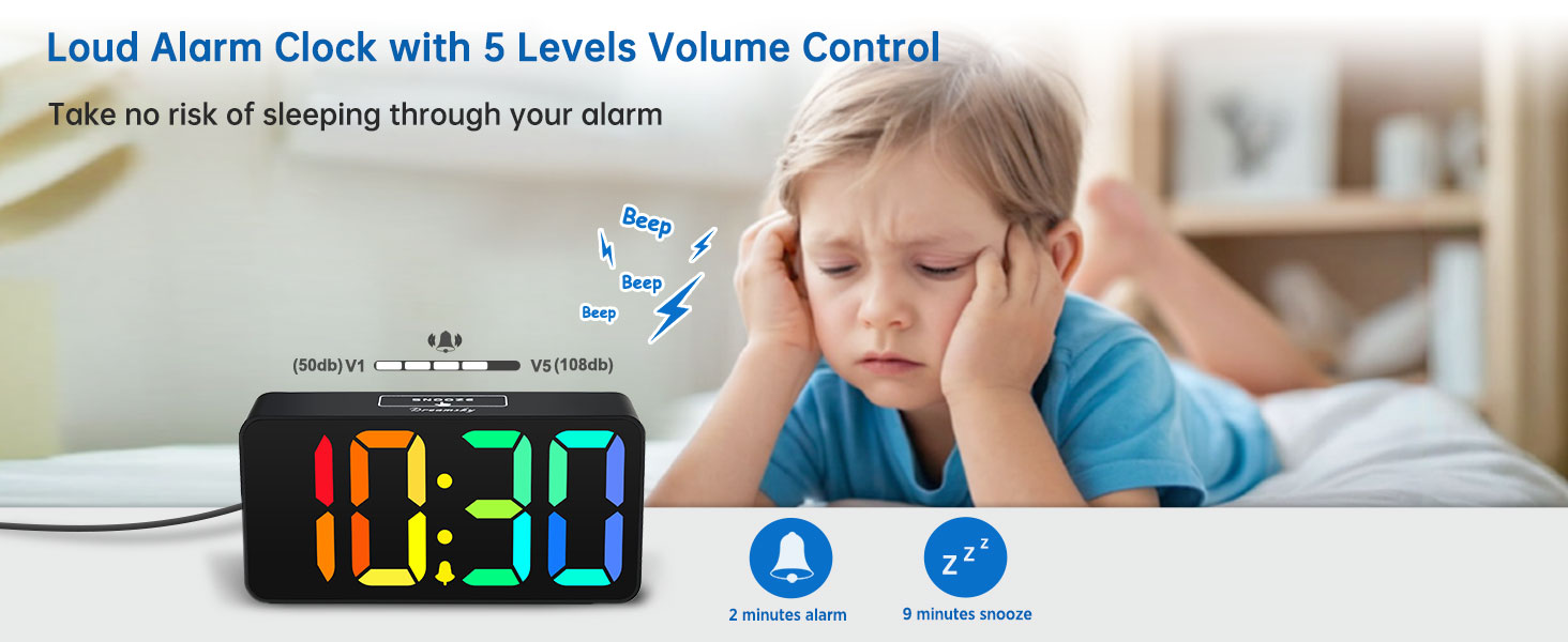 alarm clocks for heavy sleepers
