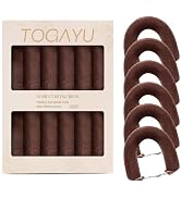 Togayu Heatless Curls Overnight Set - Jumbo Overnight Hair Curlers to Sleep In, Soft Velvet Hair ...