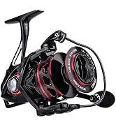 RUNCL Spinning Reel Titan II, Fishing Reel - Full Metal Body, Max Drag 44LB, 5 Carbon Fiber Washe...