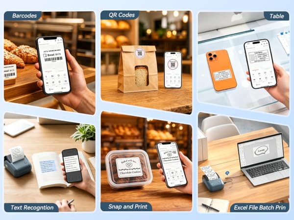 NIIMBOT B1 Multifunction Label Printer