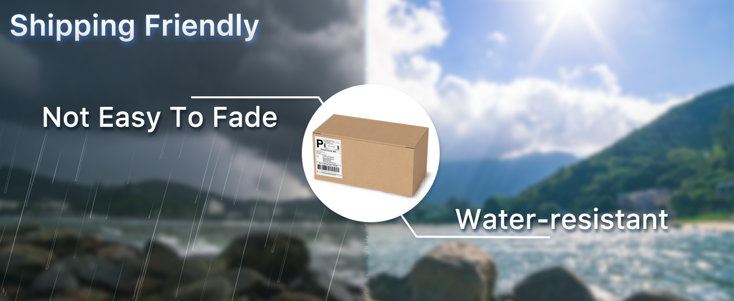 water-proof thermal labels