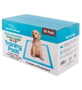 Best Pet Supplies XL Puppy Pads 40 Count - Super Absorbent Dog Training Pads, Quick-Dry, Odor Con...