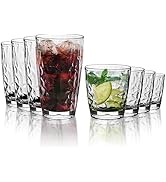 Topsky Reusable Plastic Cups, Shatter Proof Drinking Glasses, Unbreakable Tumblers for Home, Picn...