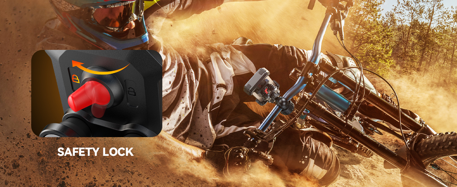 bike cell phone holder handlebar